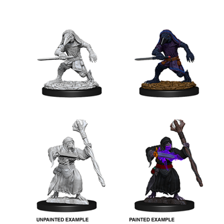 D&D Unpainted Minis - Kenku Adventurers