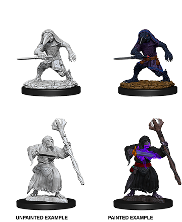 D&D Unpainted Minis - Kenku Adventurers