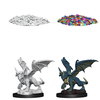 D&D Unpainted Minis - Blue Dragon Wyrmling