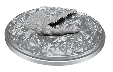 D&D Unpainted Minis - Crocodile