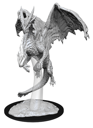 D&D Unpainted Minis - Young Red Dragon