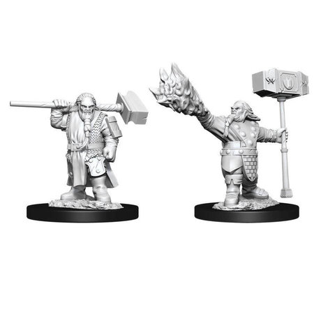 D&D Unpainted Minis - Dwarf Cleric (Male)