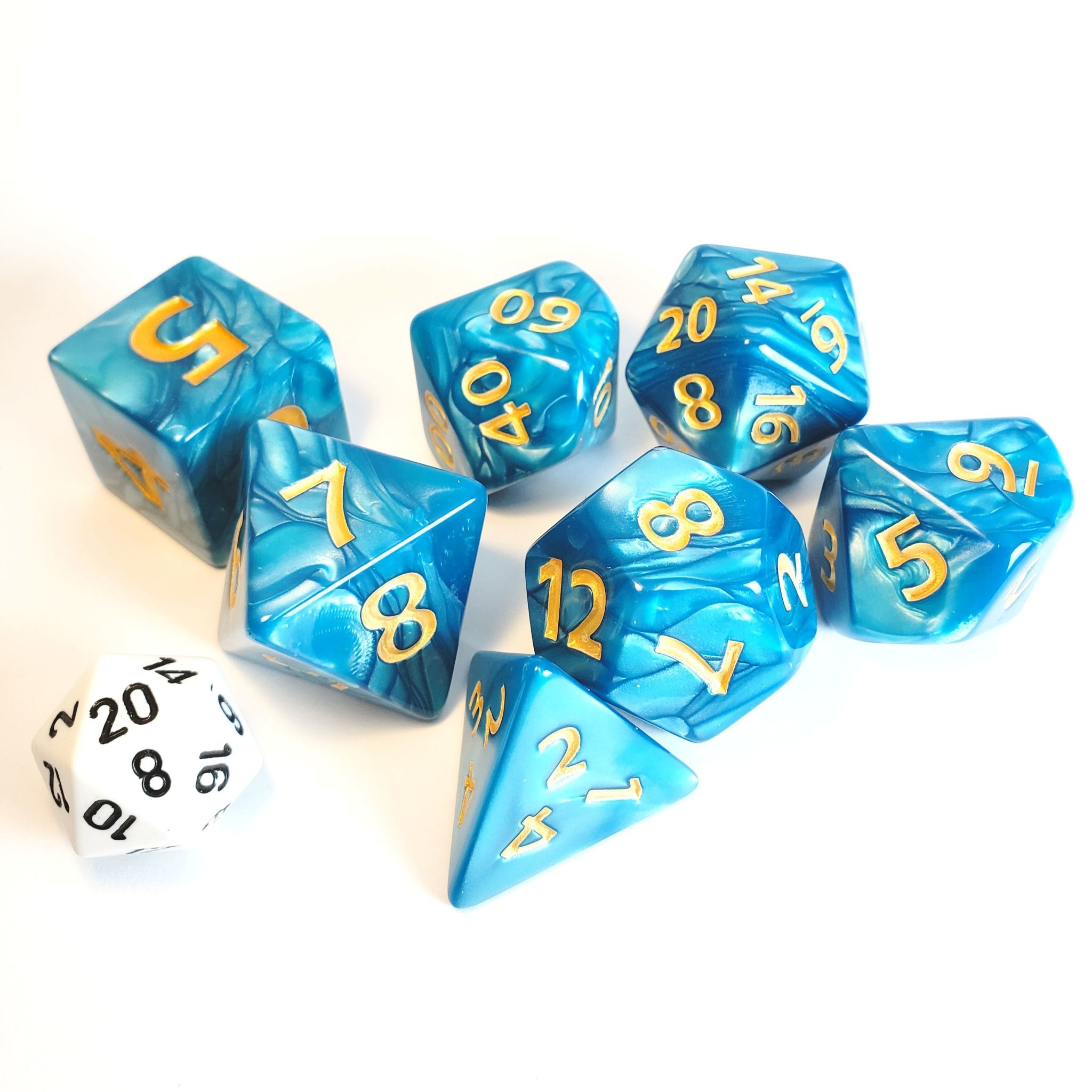 Adventure Dice Large RPG Dice Set Pacifica Rain City Games