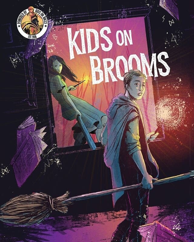 Kids On Brooms Core Rulebook Roleplaying Game Rain City Games