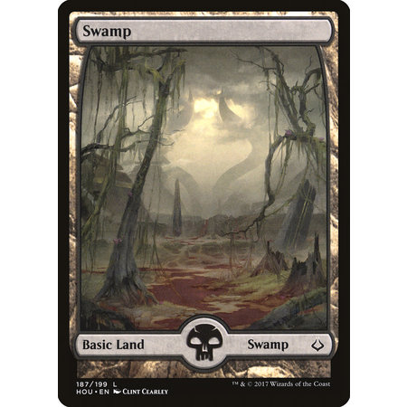 Swamp (187) - Full Art - Foil