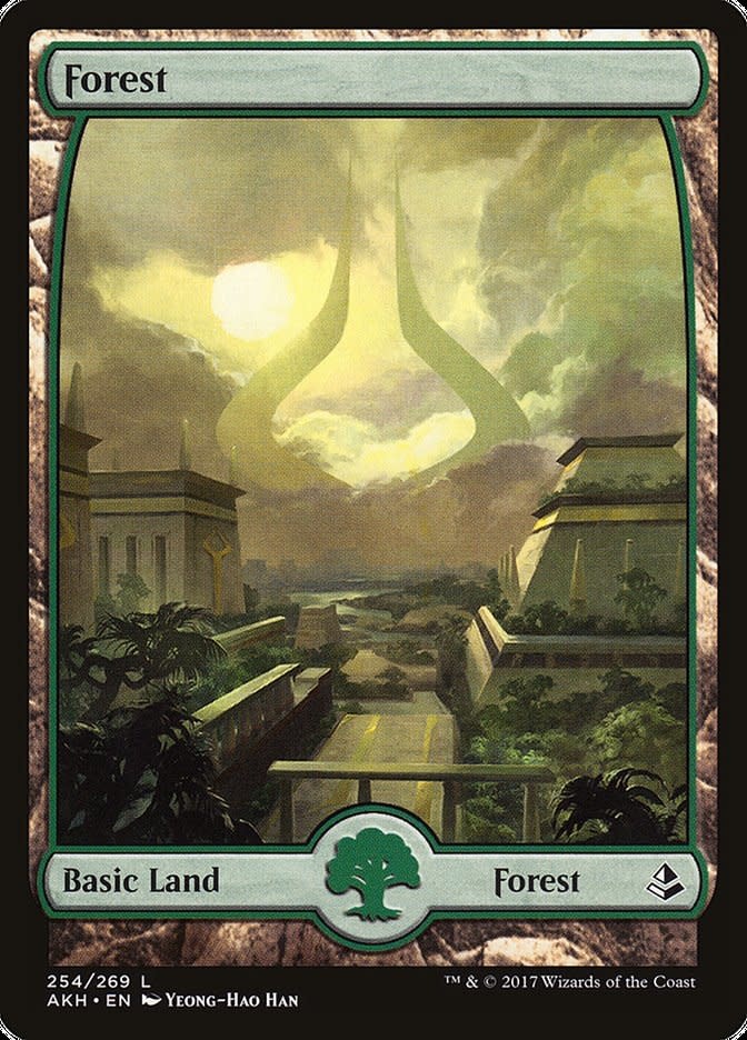 Forest (254) - Full Art - Foil