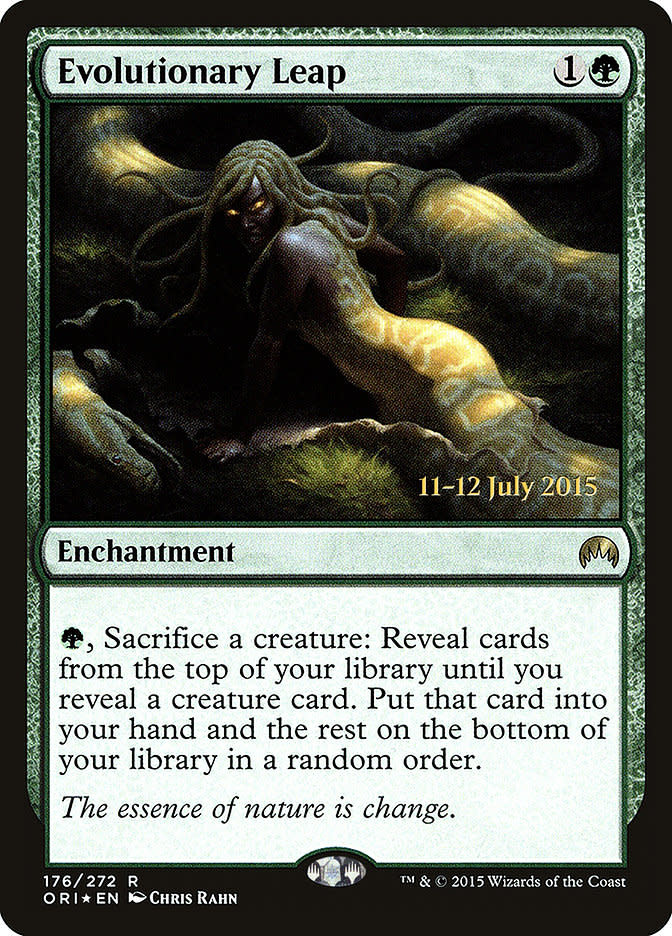 Evolutionary Leap - Foil - Prerelease Promo