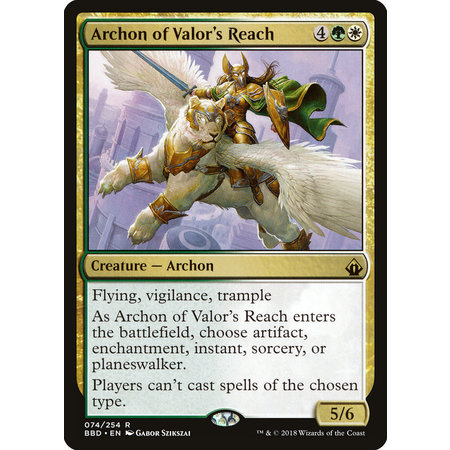 Archon of Valor's Reach - Foil