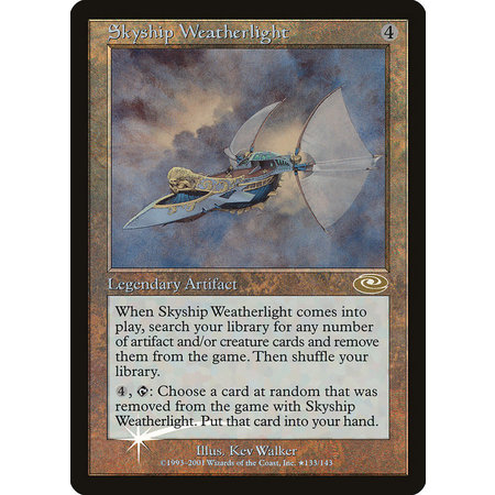 Skyship Weatherlight - Foil - Alternate Art