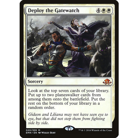 Deploy the Gatewatch - Foil