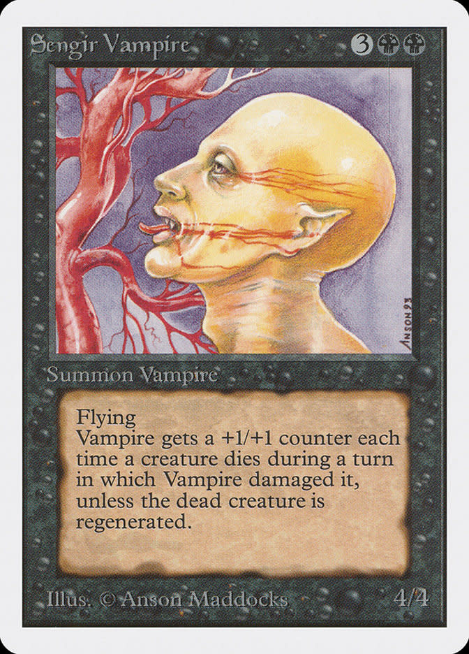 Sengir Vampire (Damaged)