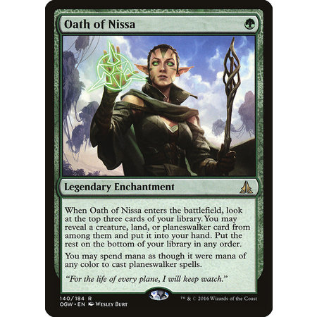 Oath of Nissa - Foil