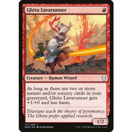 Ghitu Lavarunner - Foil