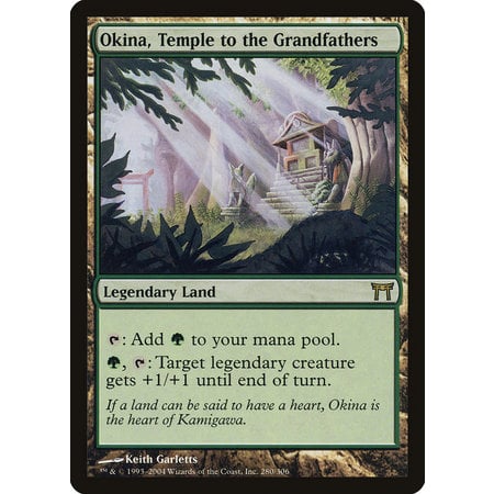 Okina, Temple to the Grandfathers - Foil