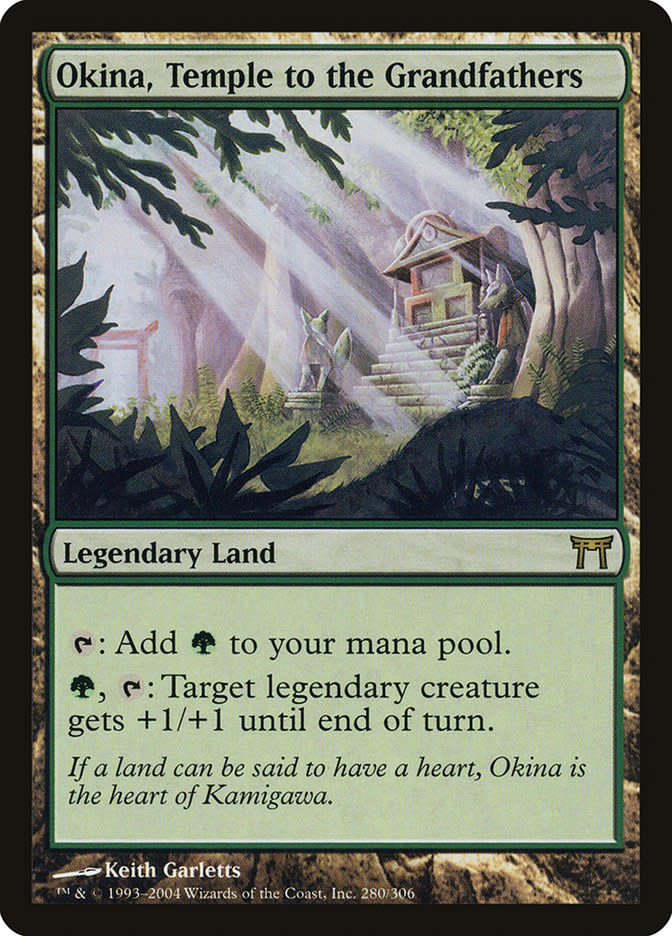 Okina, Temple to the Grandfathers - Foil