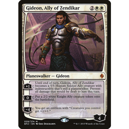 Gideon, Ally of Zendikar