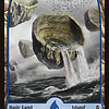 Island (258) - Full Art - Foil (Japanese)