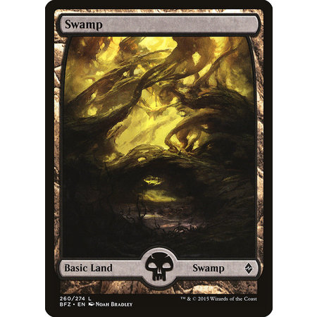 Swamp (260) - Full Art - Foil (Japanese)