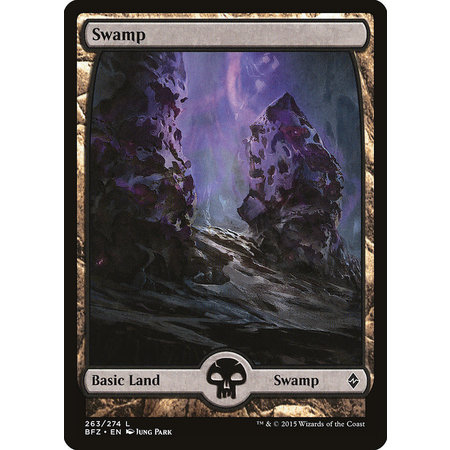 Swamp (263) - Full Art - Foil