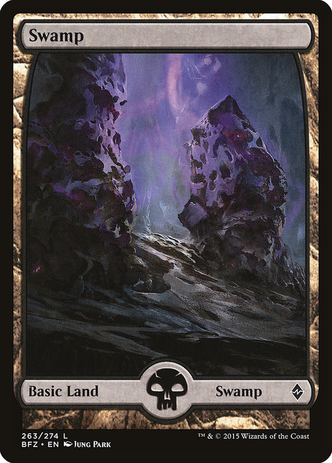 Swamp (263) - Full Art - Foil