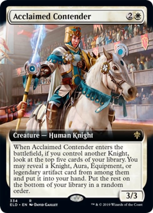Acclaimed Contender - Foil
