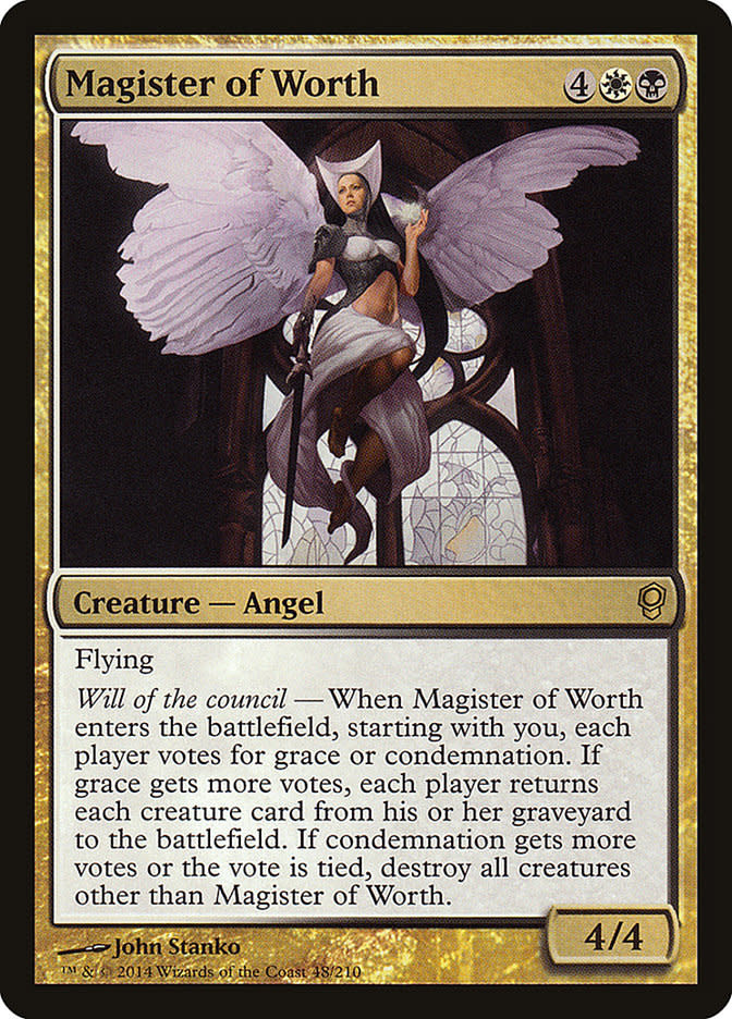 Magister of Worth - Foil