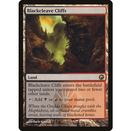 Blackcleave Cliffs - Foil