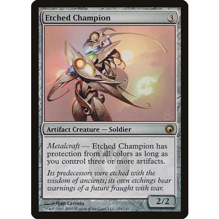 Etched Champion - Foil