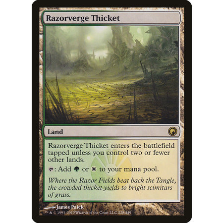 Razorverge Thicket - Foil