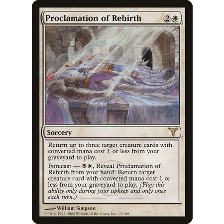 Proclamation of Rebirth - Foil