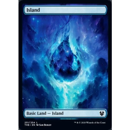 Island (251) - Full Art - Foil