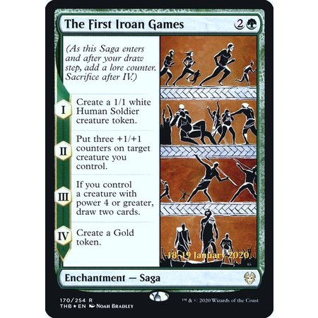The First Iroan Games - Foil - Prerelease Promo