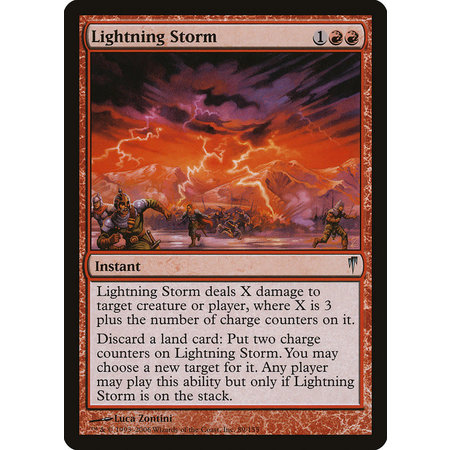 Lightning Storm - Foil