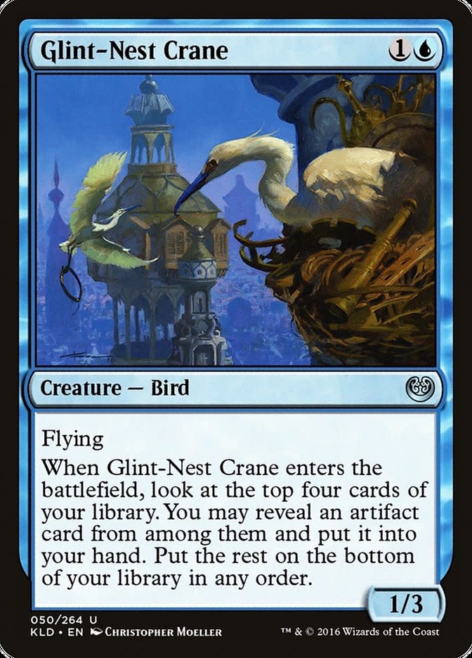 Glint-Nest Crane - Foil