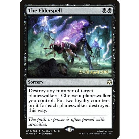 The Elderspell - Foil - Prerelease Promo