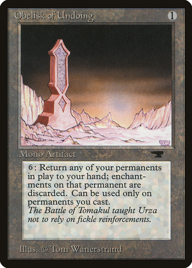 Obelisk of Undoing (Damaged)
