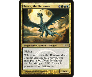 Treva, the Renewer - Foil - Pro Tour Promo 2009 - Rain City Treva, the Renewer - Foil - Pro Tour Promo 2009 - Rain City