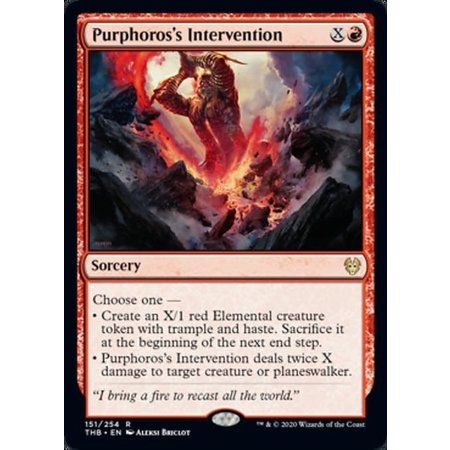 Purphoros's Intervention - Foil
