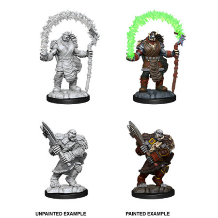 D&D Unpainted Minis - Orc Adventurers