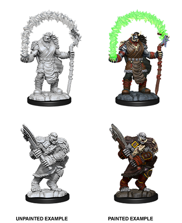 D&D Unpainted Minis - Orc Adventurers