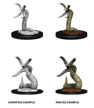D&D Unpainted Minis - Grick and Grick Alpha
