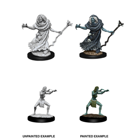 D&D Unpainted Minis - Sea Hag and Bheur Hag