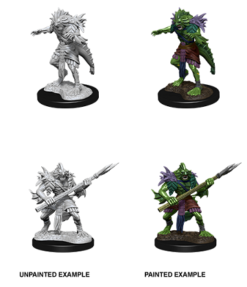 D&D Unpainted Minis - Sahuagin