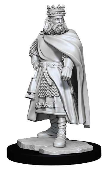 D&D Unpainted Minis - Towns People Castle Set