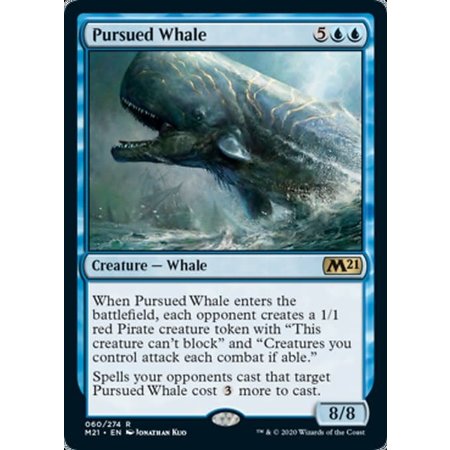 Pursued Whale - Foil