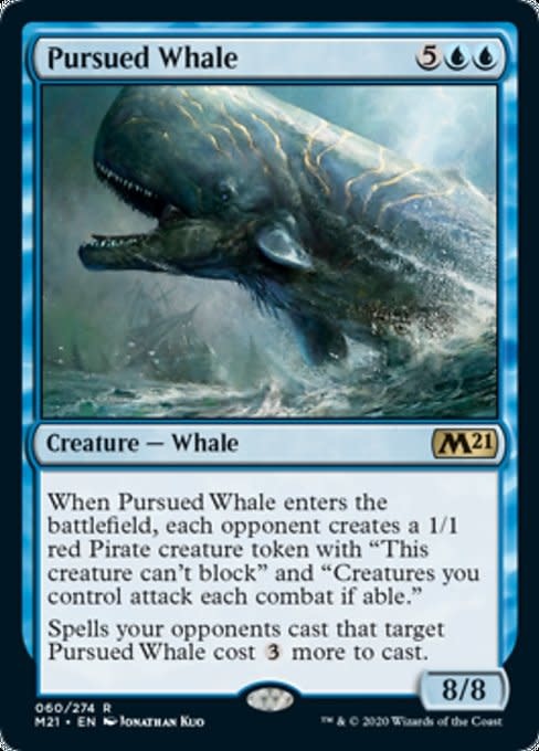 Pursued Whale - Foil