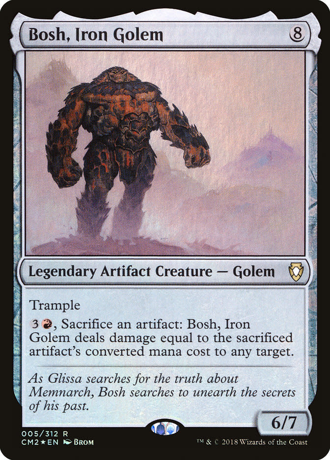 Bosh, Iron Golem - Foil