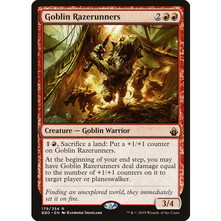 Goblin Razerunners - Foil