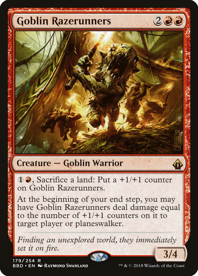 Goblin Razerunners - Foil