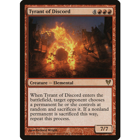 Tyrant of Discord - Foil